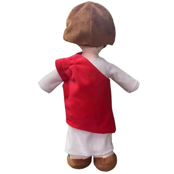 12" Jesus Plush Toy Soft Red Robe - Picture 3 of 7